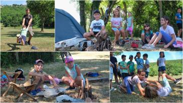 Mališani uživali u veselom šumskom kampu na Krasici